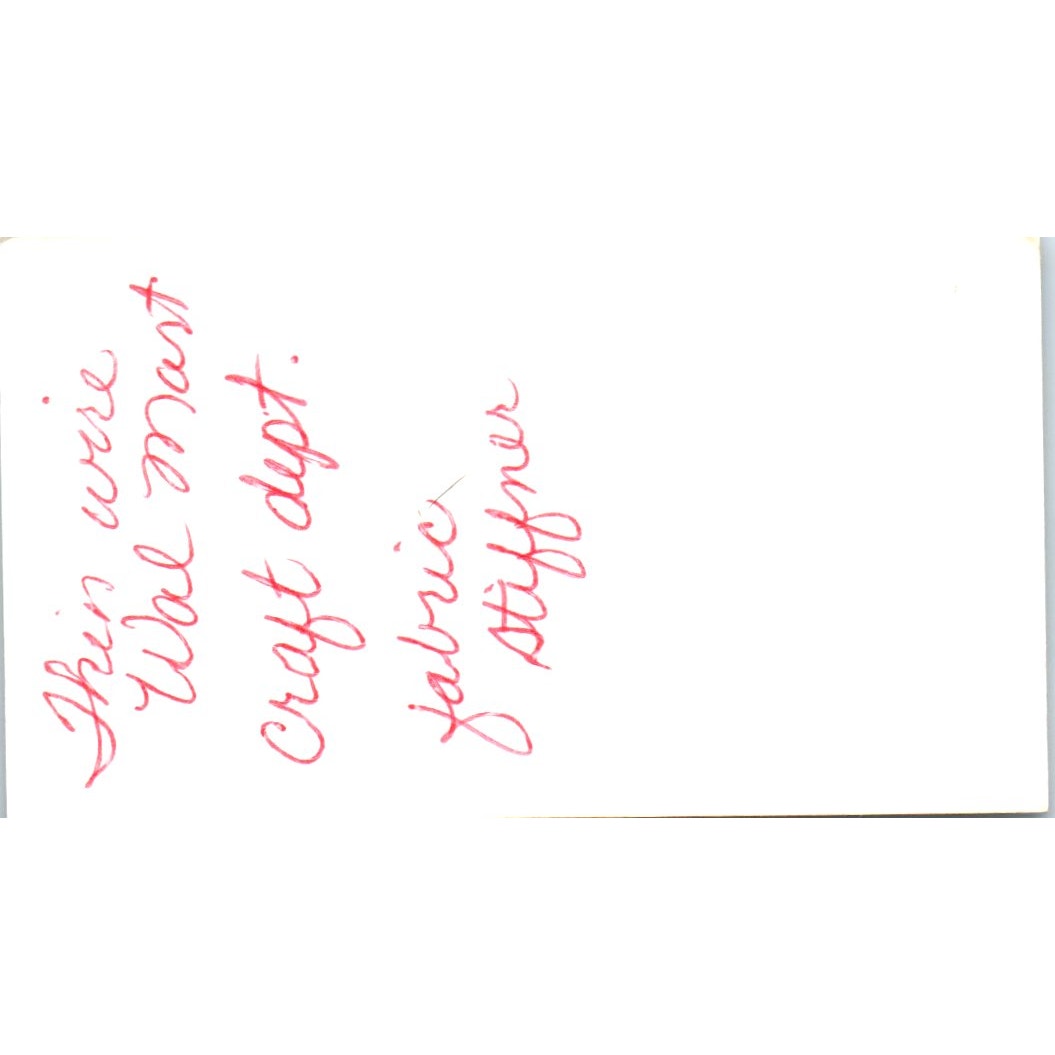 Sherri's Little Treasures Sherri Feely Whitewater CO Vtg Business Card SD8-B19