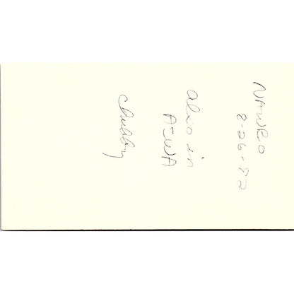 Joyce Lloyd CPA Houston Vintage Business Card SD9-B1