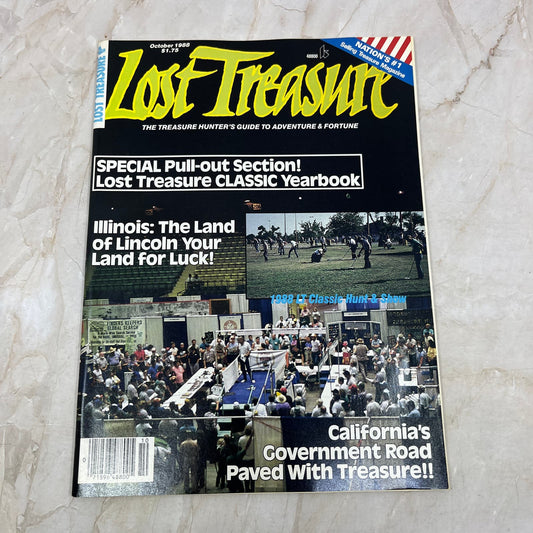 1988 Oct - Lost Treasure Magazine - Treasure Hunting Gold Prospecting M15