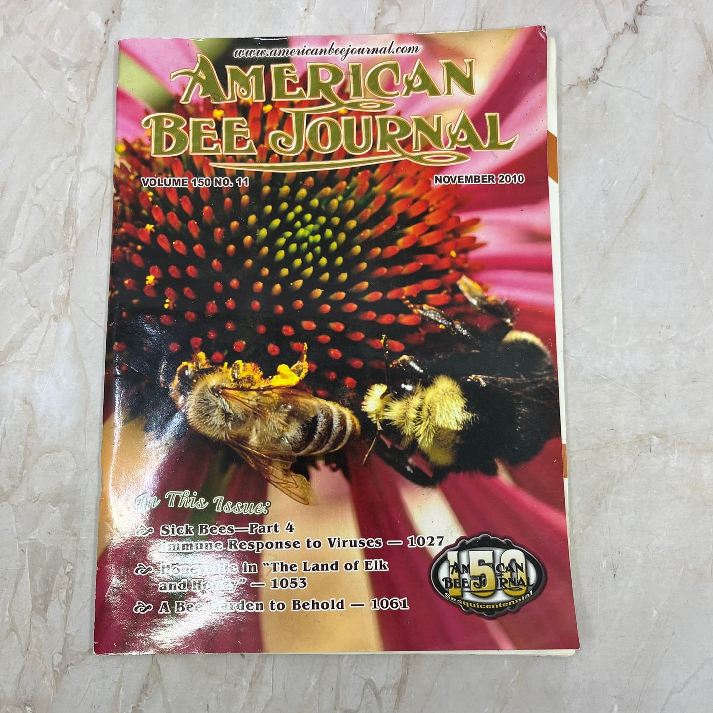2010 Nov - American Bee Journal Magazine - Bees Beekeeping Honey M9