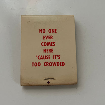 Crazy Ed's Phoenix Arizona Feature Matches Vintage Matchbook TB7-XSM