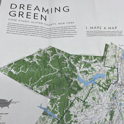 National Geographic Dec 2016 Map Saving Unique Habitats + Dreaming Green TI8-S5