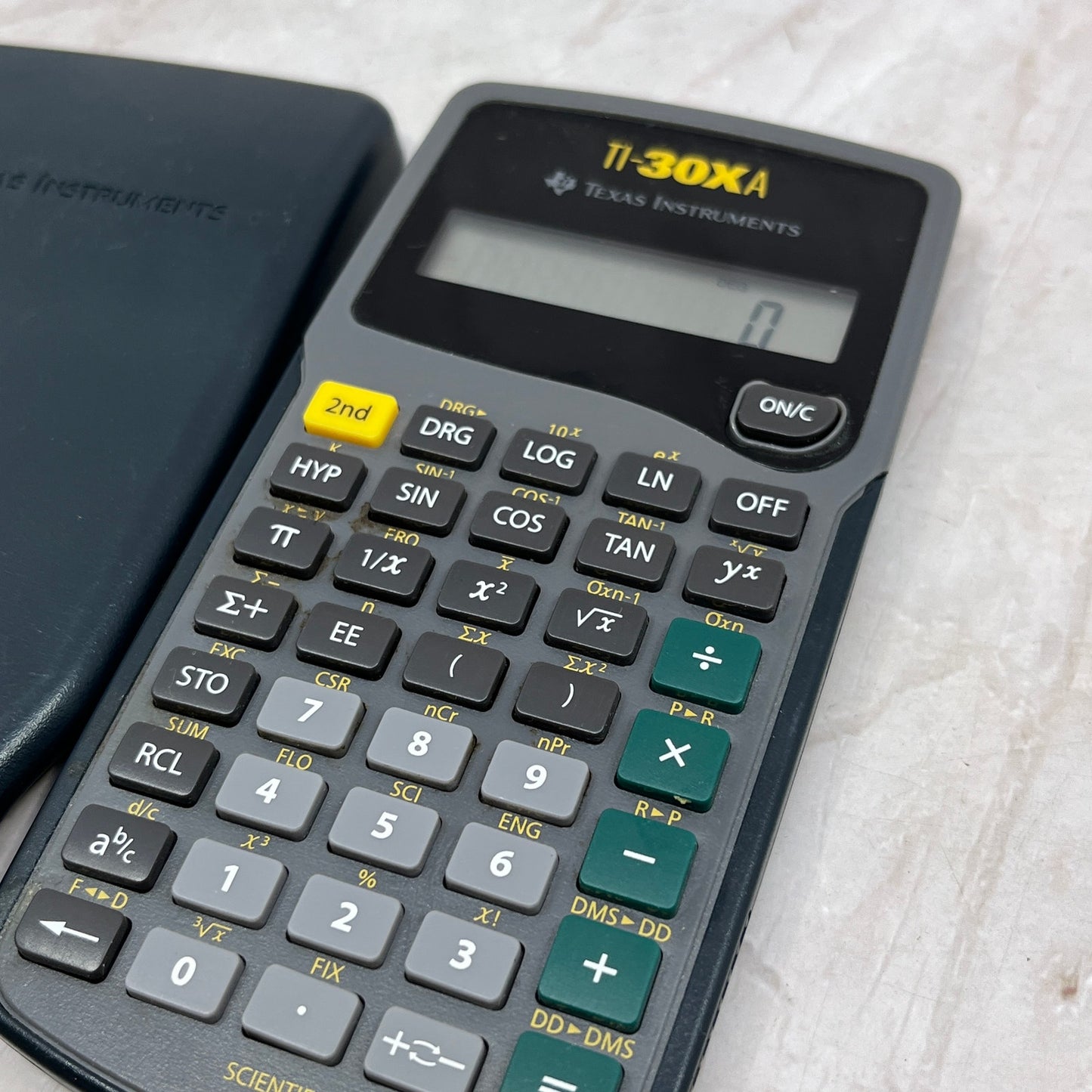 Texas Instruments TI-30Xa Scientific Calculator w/ Cover Works TF4