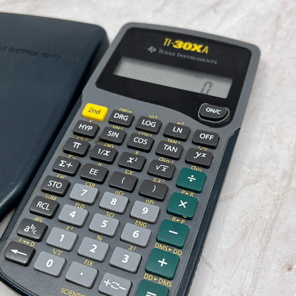 Texas Instruments TI-30Xa Scientific Calculator w/ Cover Works TF4