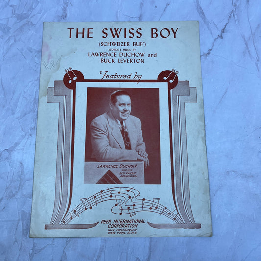 The Swiss Boy Schweizer Bub Lawrence Duchow Buck Leverton Sheet Music Ti5