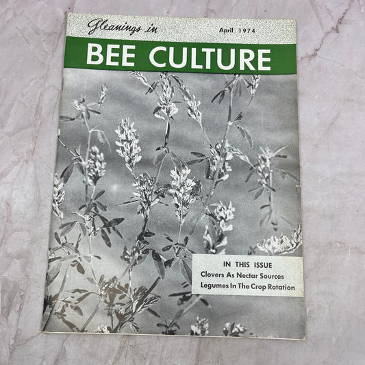 1974 April - Gleanings in Bee Culture Magazine - Bees Beekeeping Honey M33