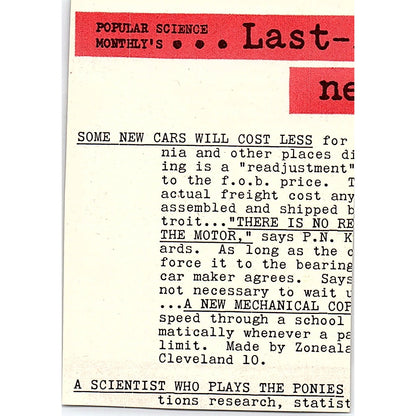 Concrete Outdoor Fireplace General Engines Co Gloucester City NJ 1955 Ad AF9-M1