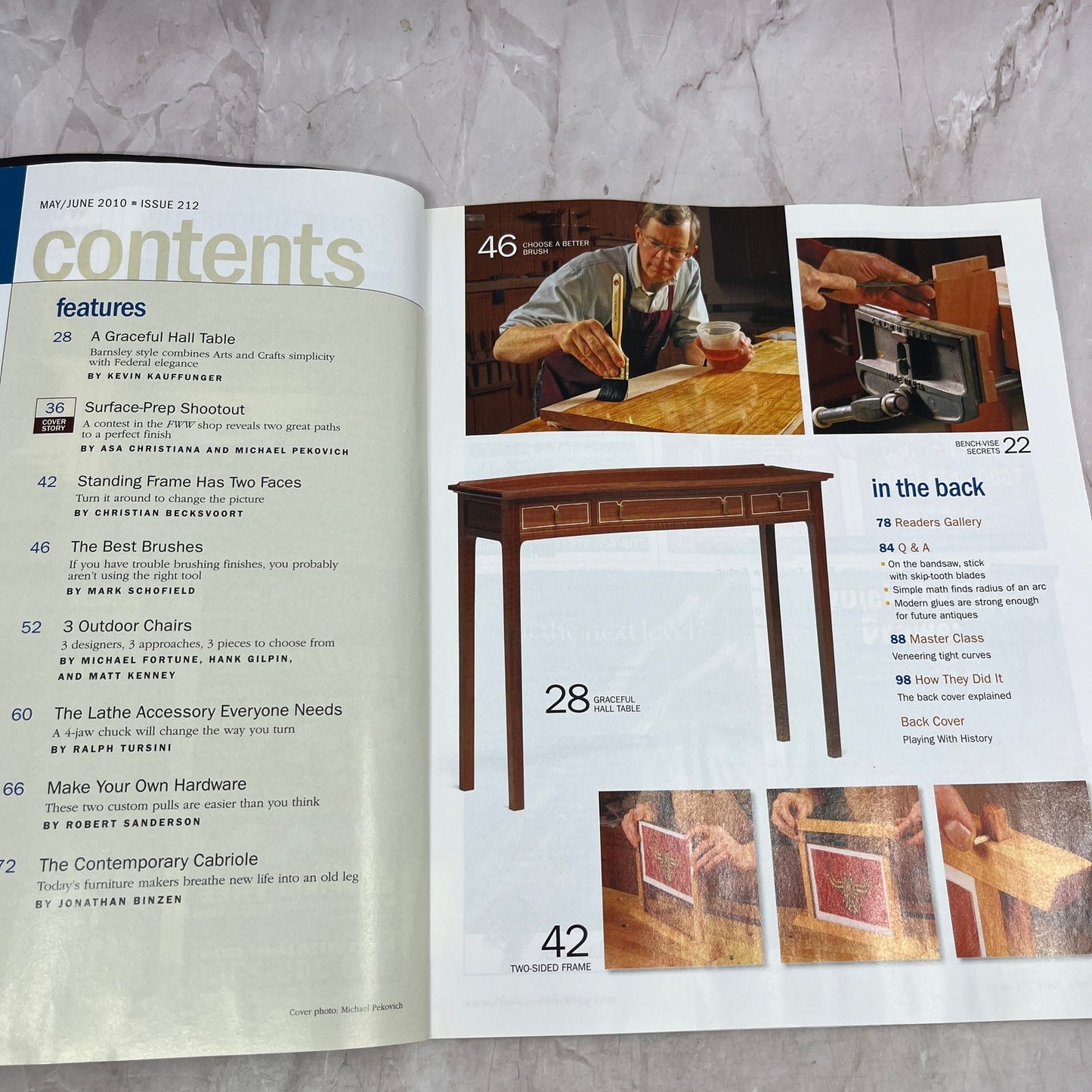 Sander Vs. Handplane - Jun 2010 No 212 - Taunton's Fine Woodworking Magazine M34