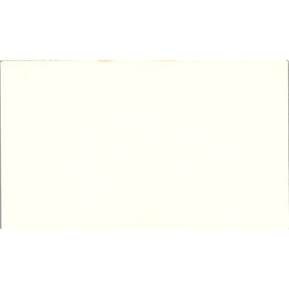 Capt Valery N Shapovalov Lukhovitsy Leningrad USSR Vintage Business Card SC9-B3