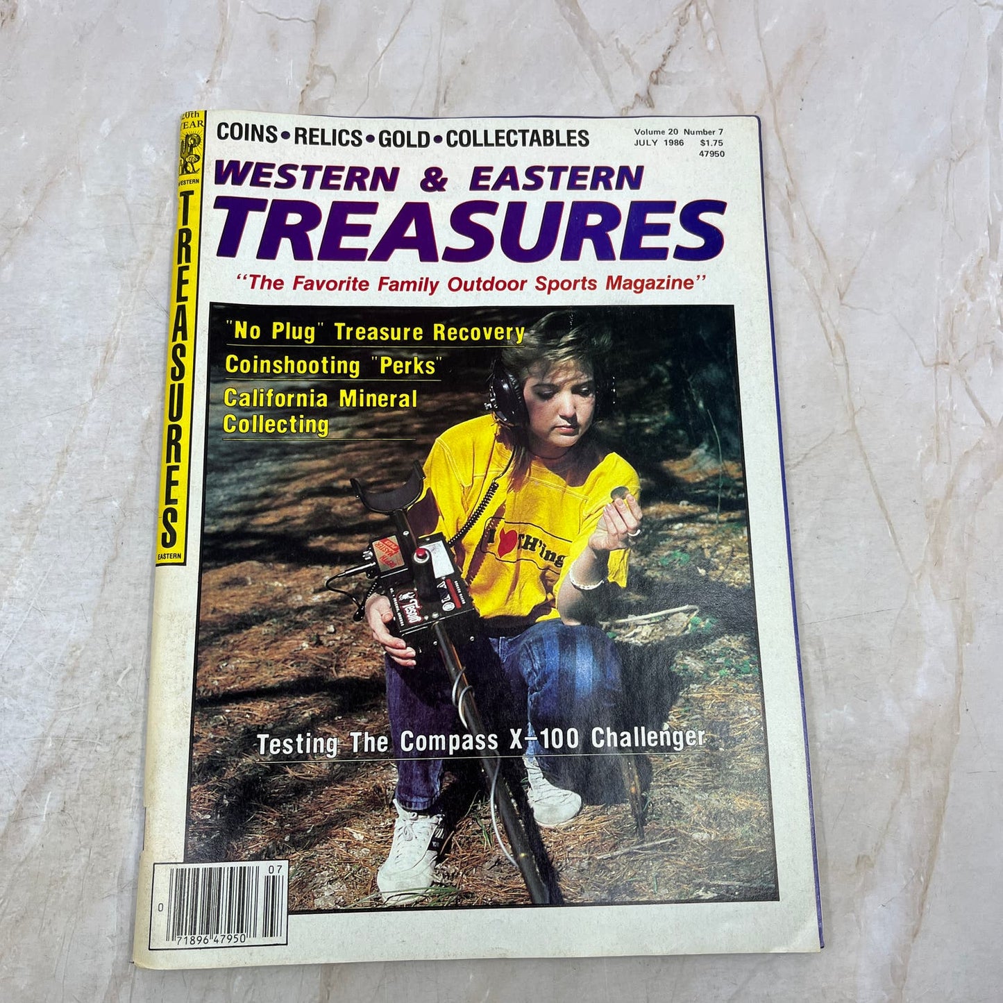 1986 July - Western & Eastern Treasures Magazine - Treasure Hunting Gold M12