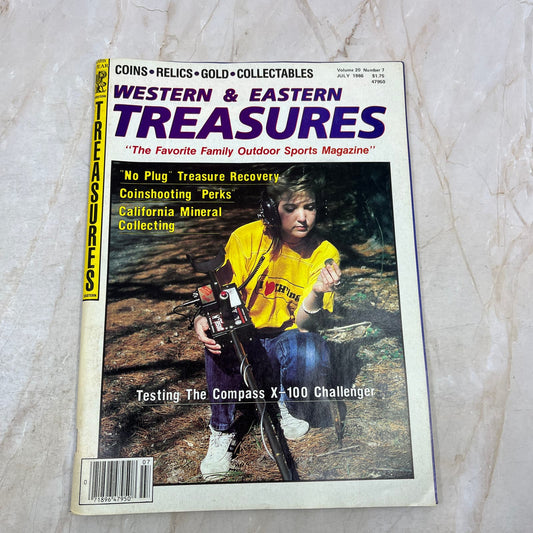 1986 July - Western & Eastern Treasures Magazine - Treasure Hunting Gold M12
