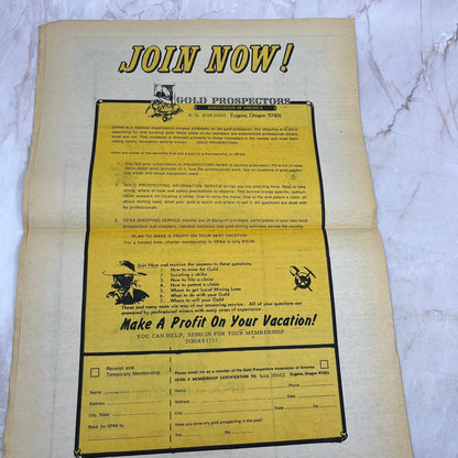 1974 Oct - Gold Prospectors Association of America Newspaper - Eugene OR M18