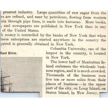 Locomotive Works in Philadelphia PA 1901 Engraving AF2-P1