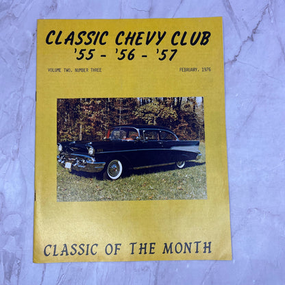 Black & White - '55, '56, '57 Classic Chevy World Magazine - Feb 1976 M29
