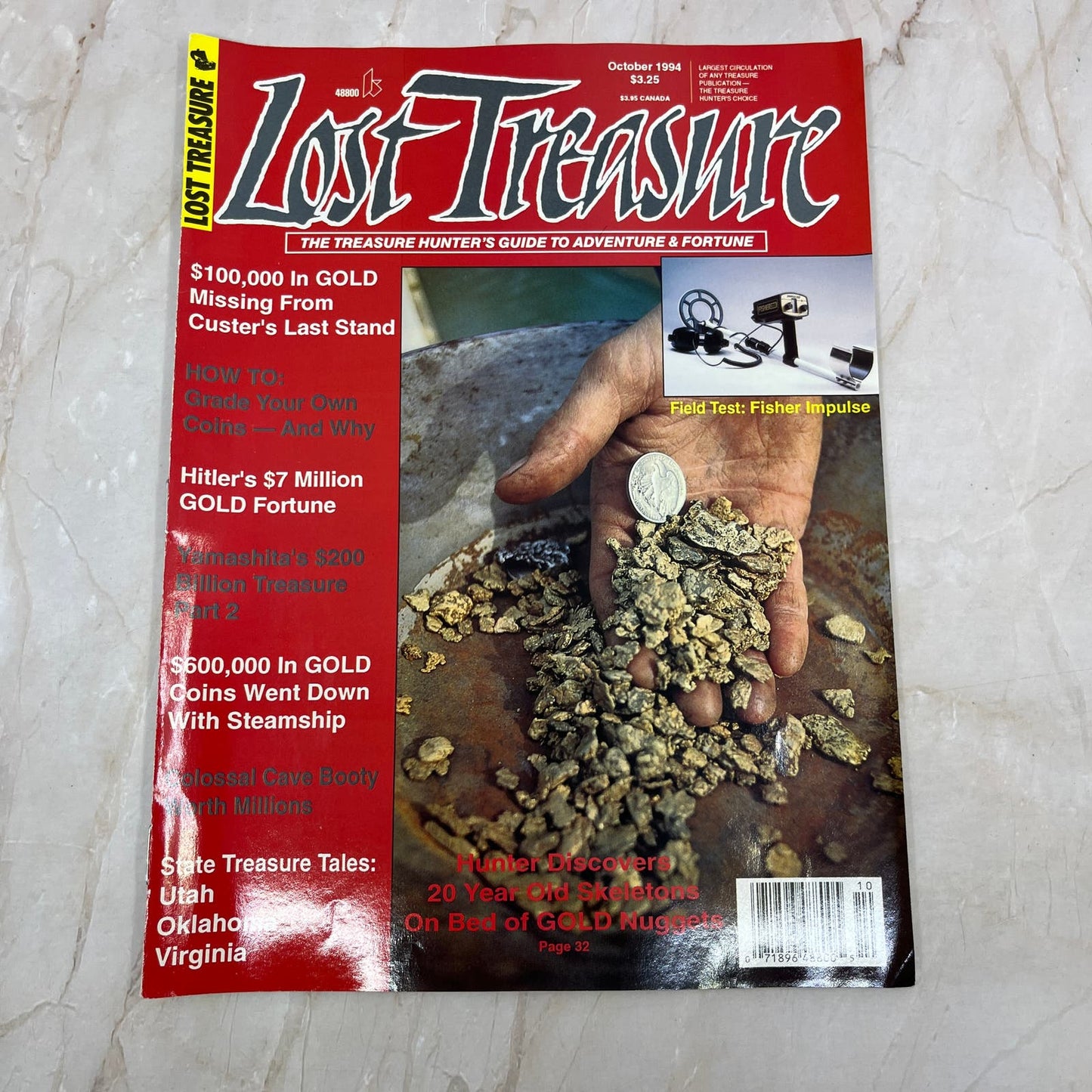 1994 Oct - Lost Treasure Magazine - Treasure Hunting Gold Prospecting M14