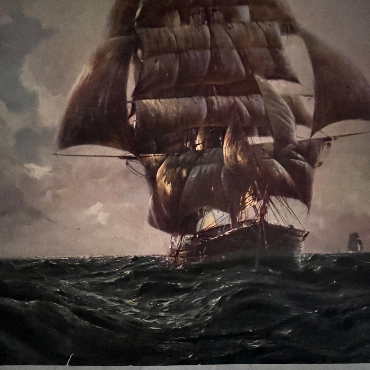 Hans Petersen - Homeward Bound Lithograph 12x16" Art Print FL1