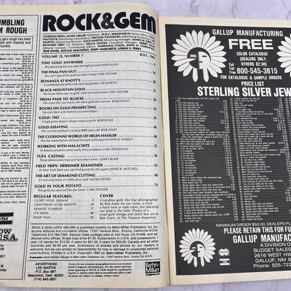 Gold Prospecting Using a Sluice Box - Rock & Gem Magazine - Jul 1982 M24