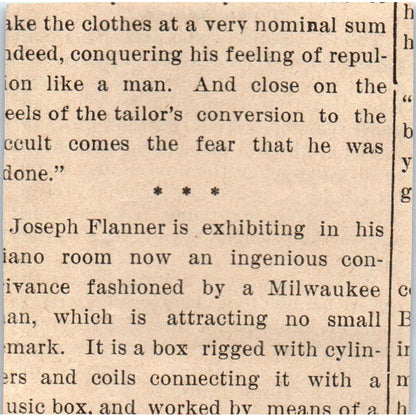 Cleveland Leader Funny Town Names Milwaukee 1898 Newspaper Clip AF7-SS9