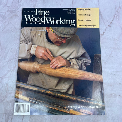 Make a Sheraton Bed - Aug 1995 No 113 - Taunton's Fine Woodworking Magazine M35