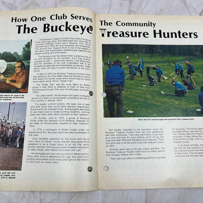 1975 Sep/Oct White's Electronics Discover Newsletter Metal Detector Treasure M19