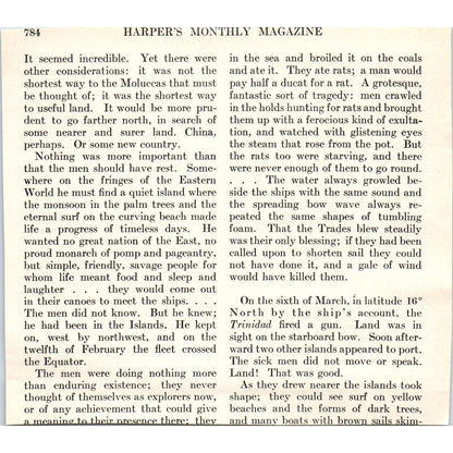 Thomas Cavendish and Natives of the Ladrones 1924 Magazine Clip AF2-A1