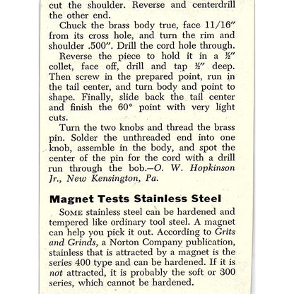 Arrow T-50 Staple Tacker Arrow Fastener Co Inc Brooklyn NY 1955 Ad AF9-M1