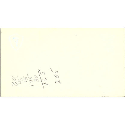 Ray Morris Butler's Tire & Battery Co Creswell OR Vintage Business Card SE3-B13