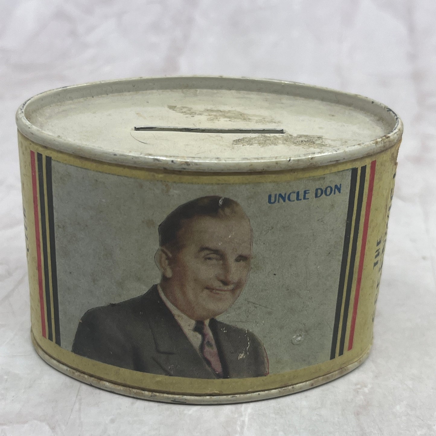 Vintage Uncle Don's Mr. Ernest Saver Greenwich Savings Coin Bank New York SF4