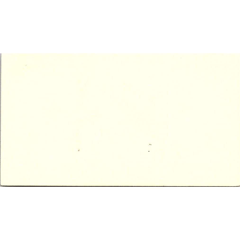 Auto Supply Outlet Long Beach CA Vintage Business Card SE3-B13