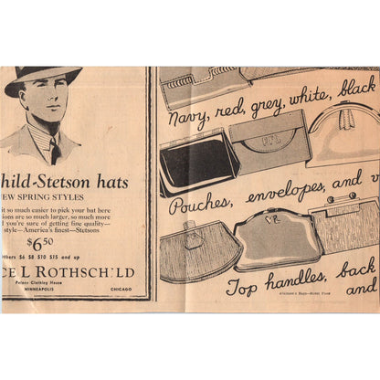 Lifebuoy Health Soap Comic 6x10" 1935 Minneapolis Journal Advertisement AE7-N9