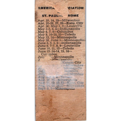 Larry's Rec Bowling St. Paul MN Vintage Matchbook Cover SD2-Y6