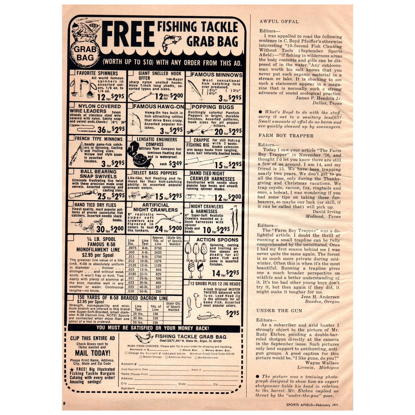 Browning Silaflex Graphite Fishing Rods 1977 Ad D25