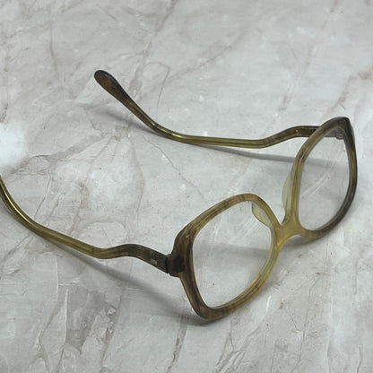 Vintage Drop Arm Brown Sparkle Heidi Sunglasses Eyeglasses Frames TG7-G6-6