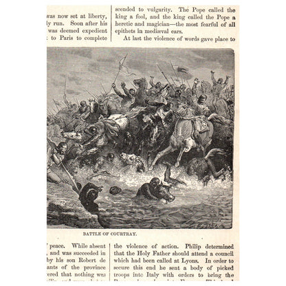 Boniface Struck by Colonna Vierge 1911 Engraving Print AF5-7