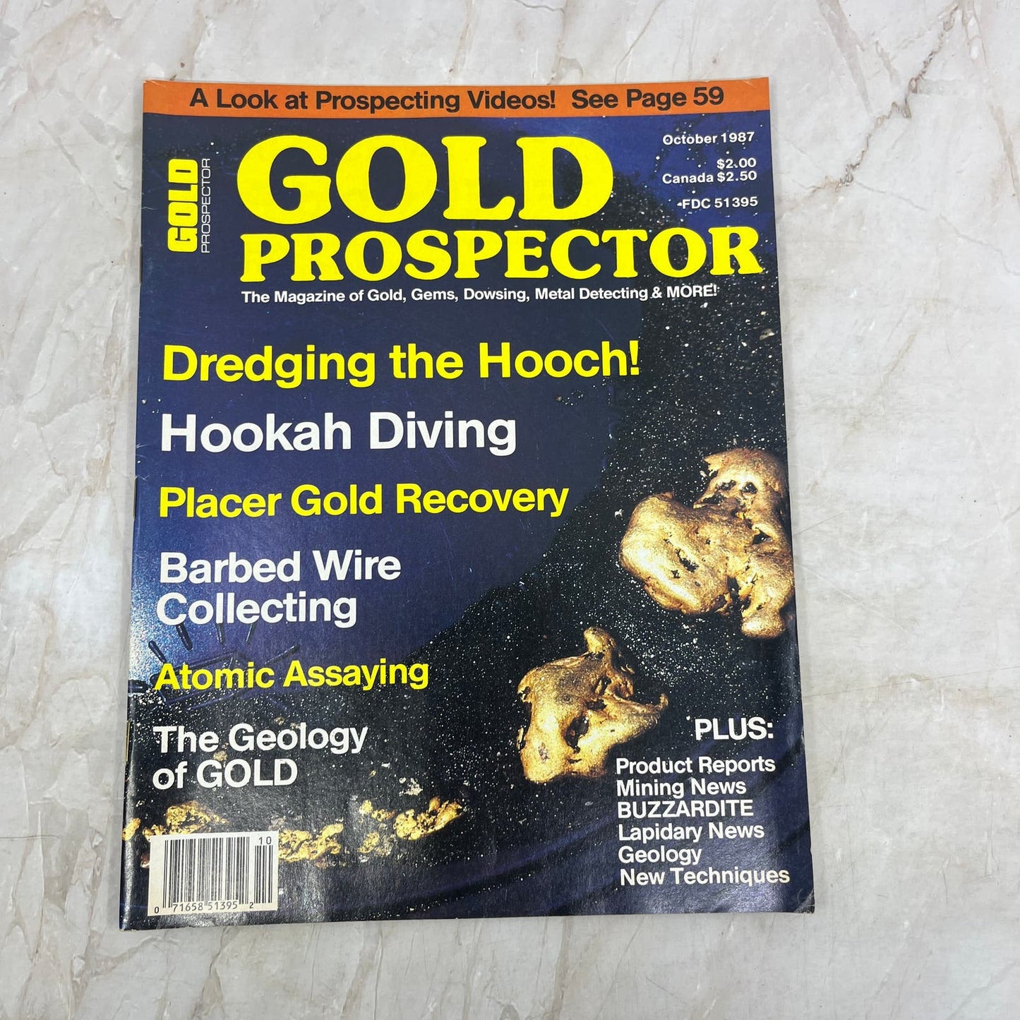 1987 Oct - Gold Prospector Treasure Hunting Magazine Dredging the Hooch M20
