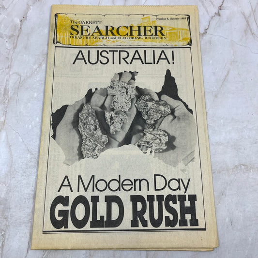 1983 Oct The Garrett Searcher Newsletter Treasure Search Electronic Recovery M11