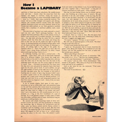 The Bookshelf Mission Hills CA Lapidary Library 1971 Magazine Ad D23