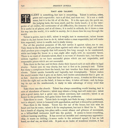 She Walks in Beauty - Lord Byron 1884 Poem AG3-1