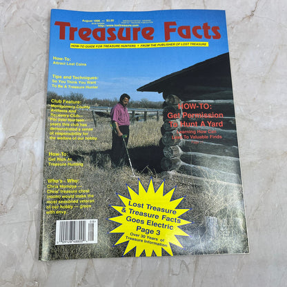 1996 Aug - Treasure Facts Magazine - Treasure Hunting Gold Metal Detecting M17