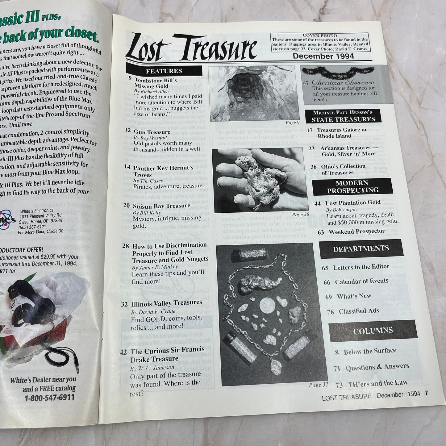 1994 Dec - Lost Treasure Magazine - Treasure Hunting Gold Prospecting M14