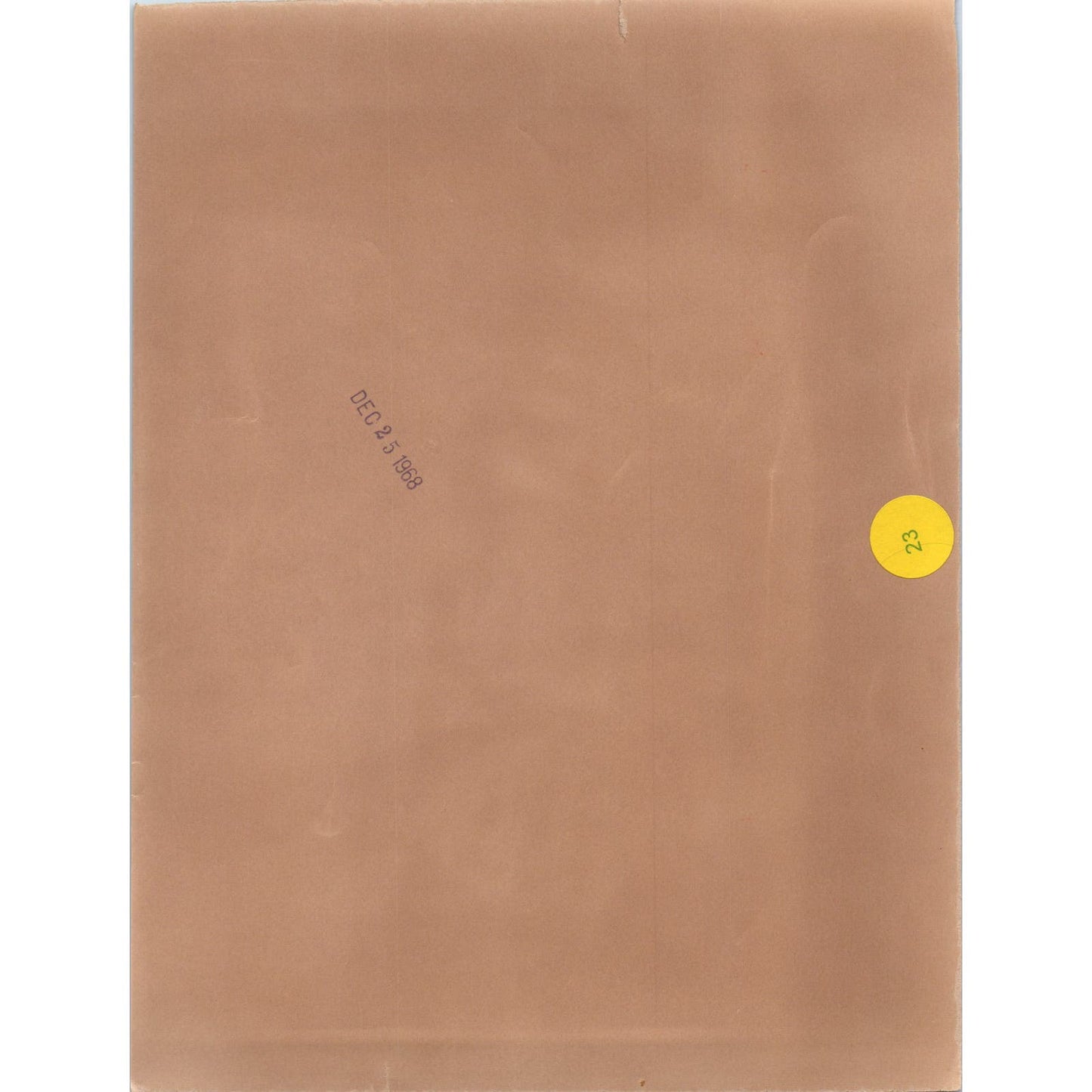 David M. Kennedy Press Conference 1968 7x9 Original Press Photo D1-P