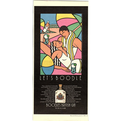 Boodles British Gin - Let's Boodle 1984 Ad V14-7