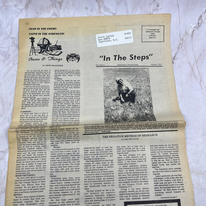 1982 Jan - In the Steps of the Treasure Hunter Newspaper - Indiantown FL M11