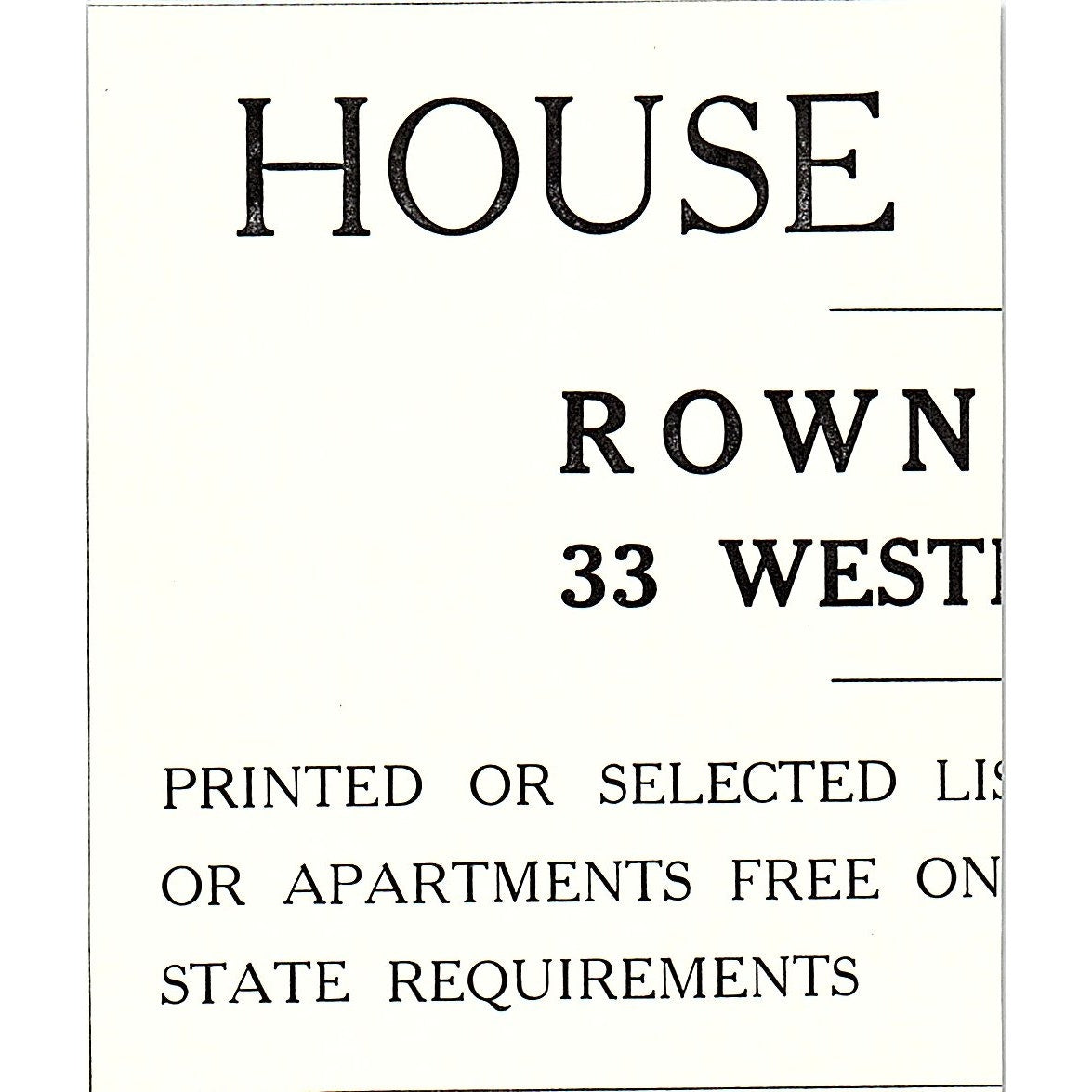 Kingsley Boarding House Blenheim Terrace V. Warren Scarborough c1910 Ad AF3-Q3