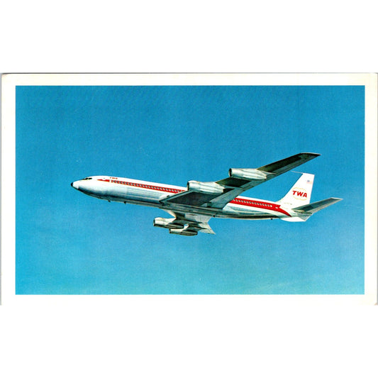 TWA Trans World Airlines Promo Vintage Postcard P4-5