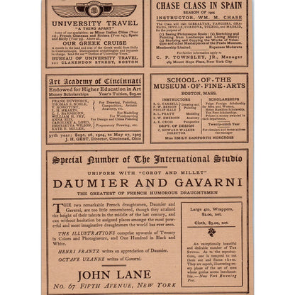 Bates & Guild Co English Household Furniture Boston c1905 Victorian Ad D12