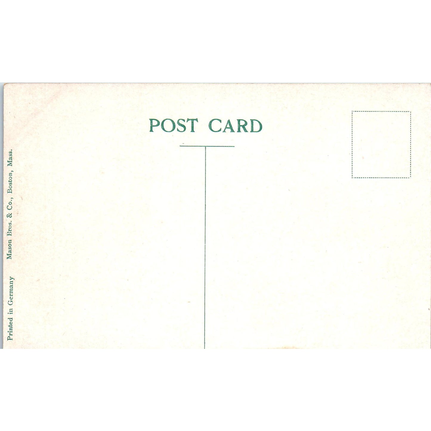 c1910 Tremont Street US 614 Boston MA Original Postcard PC9