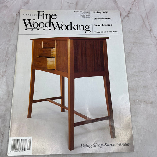 Shop Sawn Veneer - Aug 1994 No 107 - Taunton's Fine Woodworking Magazine M35