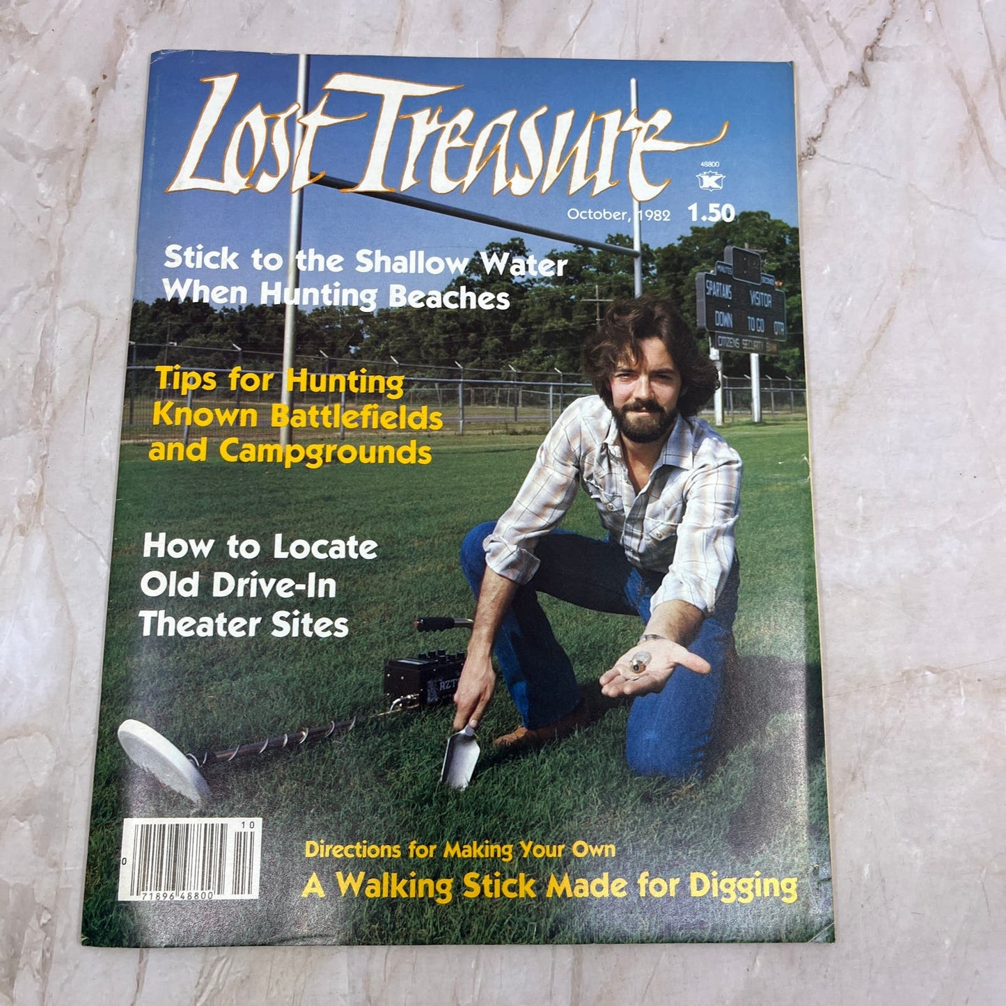 1982 Oct - Lost Treasure Magazine - Treasure Hunting Gold Prospecting M15