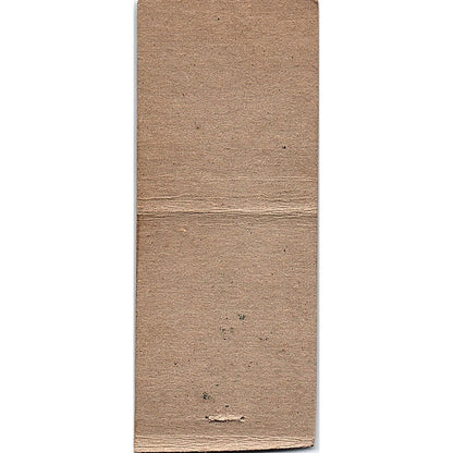 Buckhorn Tavern Rindlisbacher Bros Rice Lake WI Pinup Vtg Matchbook Cover SF3-Y8